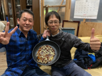 棟梁熱望のお好み焼き