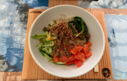 汁なし担々麺